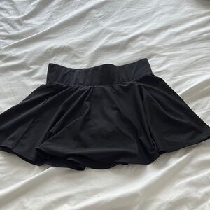 Baleaf Black Womens Tennis Skirt With Shorts